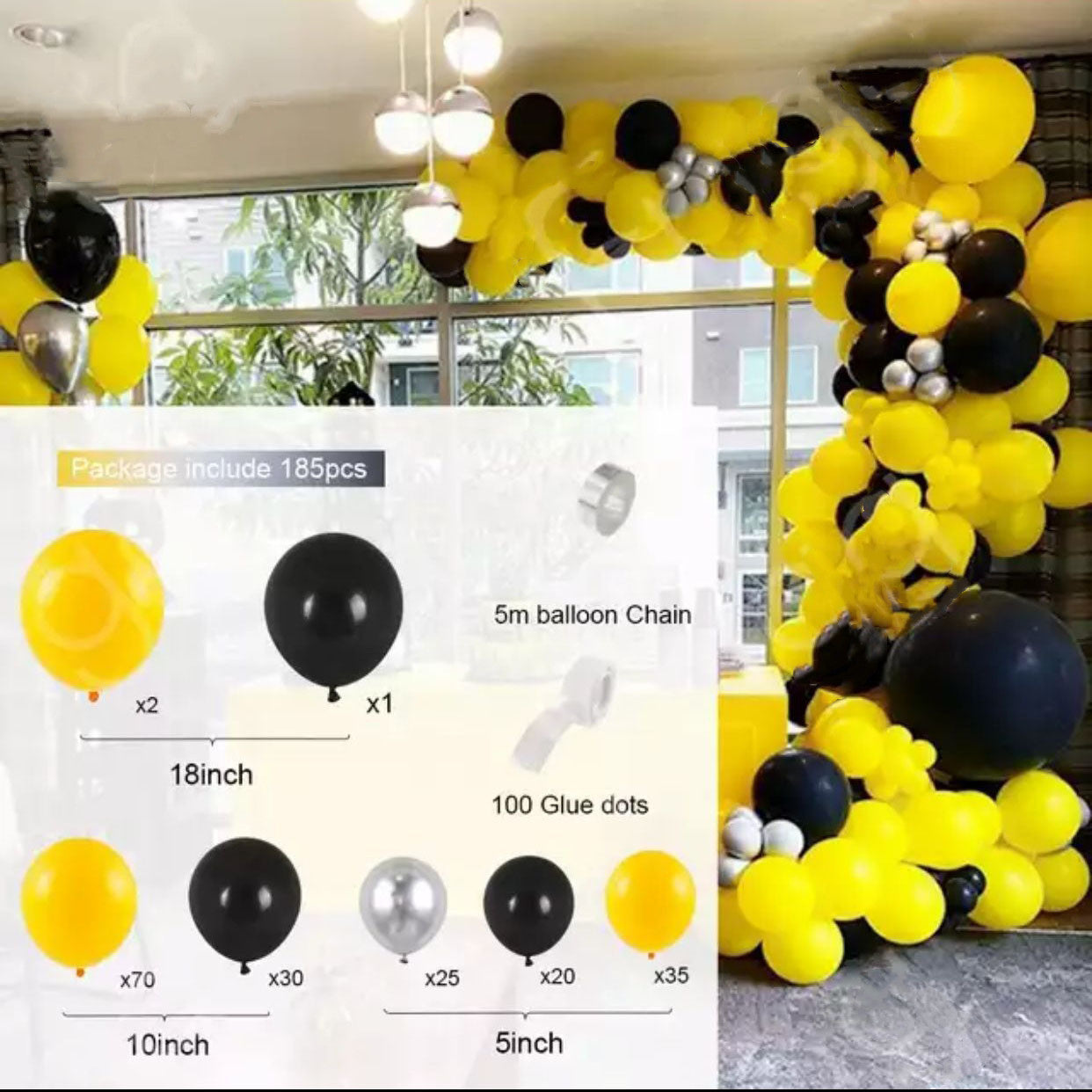 Retro Colored Irregular Balloon Arch Garland Kits, Multiple Kits Available