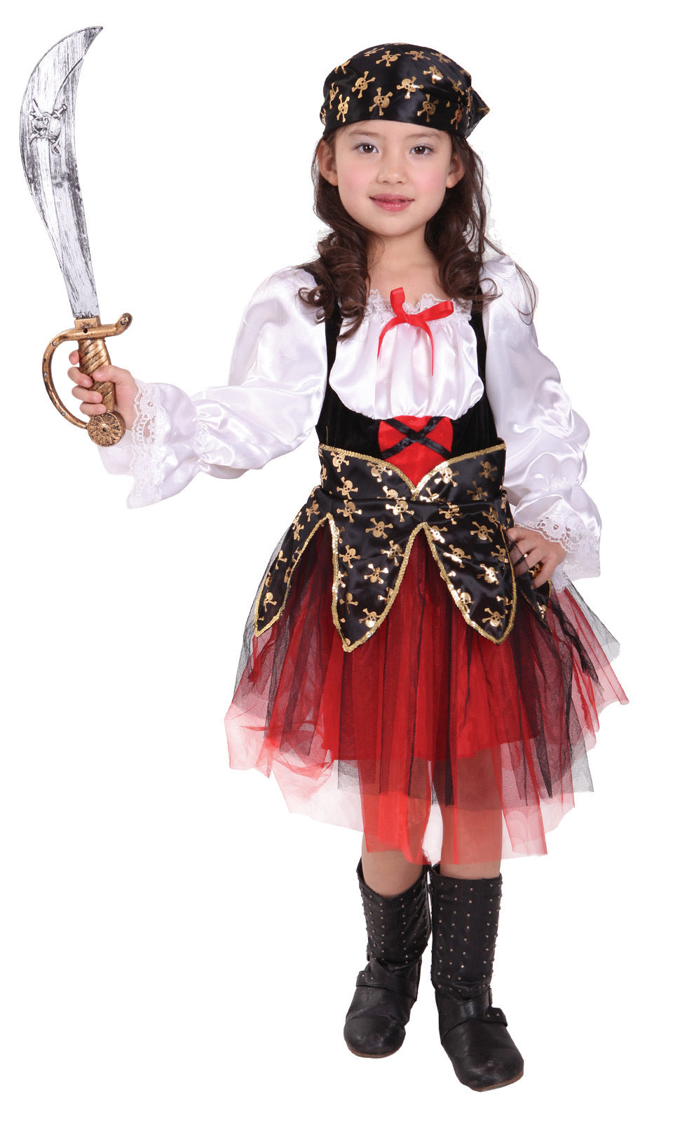 Girls' Halloween Pirate Costume