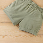 Boy's Little Dinosaur Cotton Set