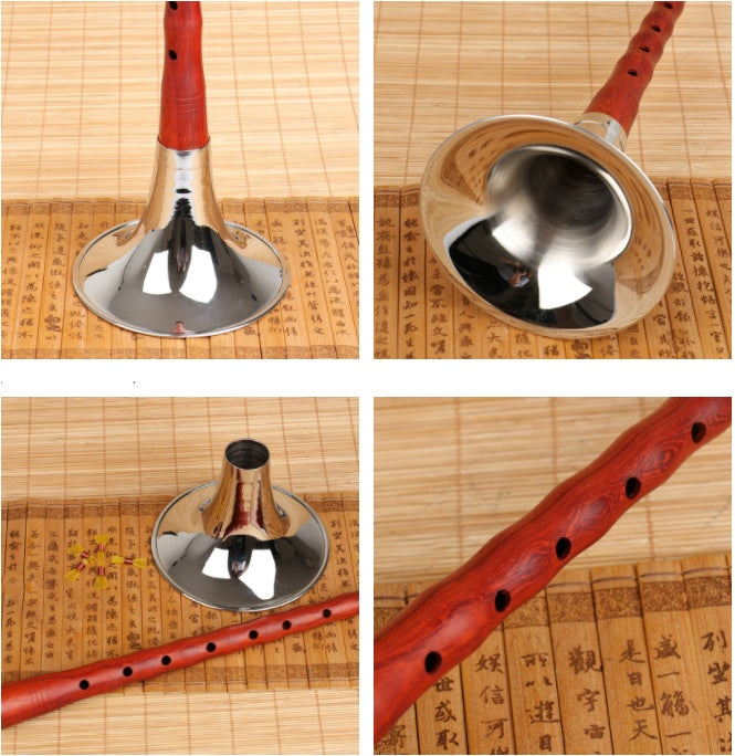 Yuefu Poetry Musical Instrument Rosewood Suona