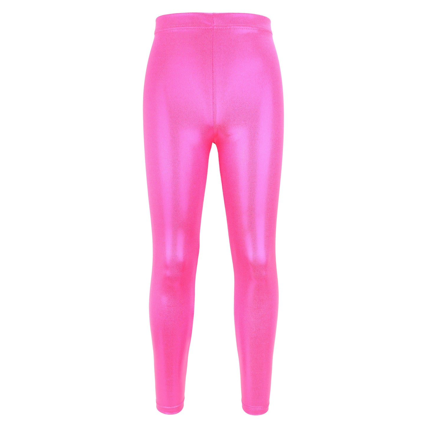 Bright Bronzing Children's Dance High Elastic Breathable Yoga Pants