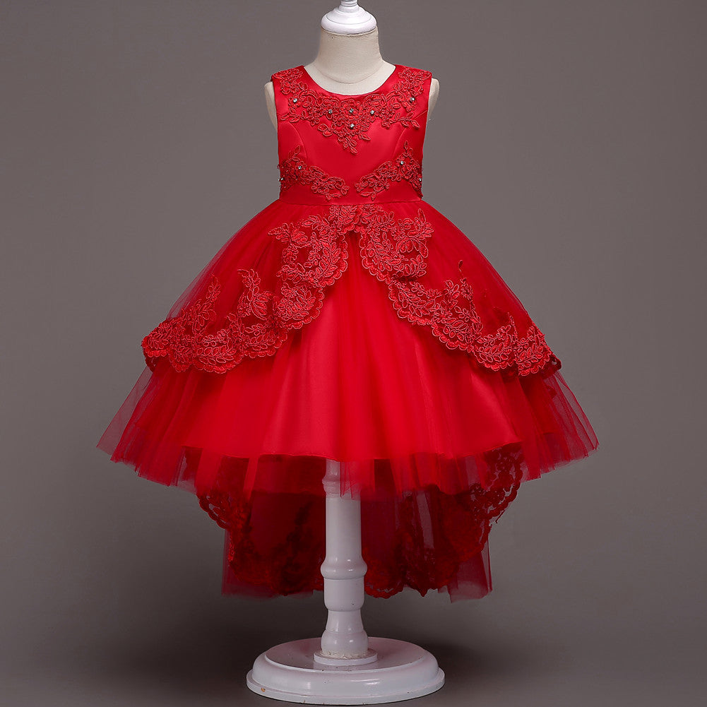 Girls' Princess Party Dress 3-8 yrs. Multiple Colors
