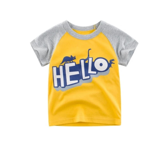 Boys' Cotton T-shirts, Multiple Designs