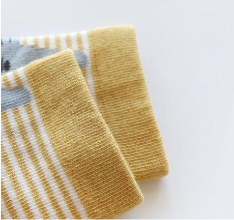 Girls'/Boys' Cotton Socks 5pc Set