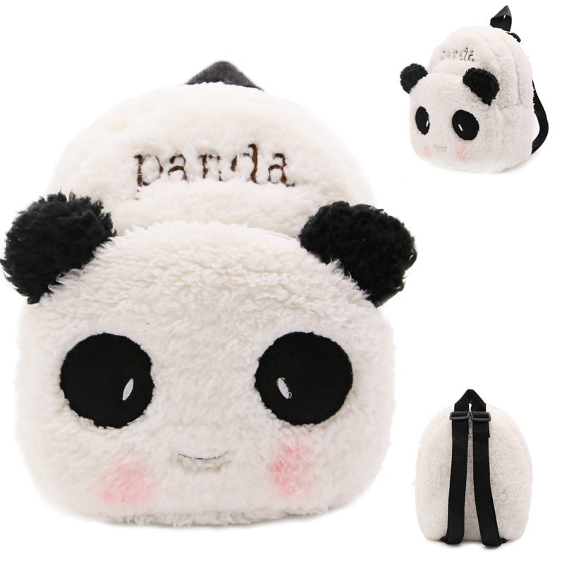 Animal Plush Toy School Bag Backpack