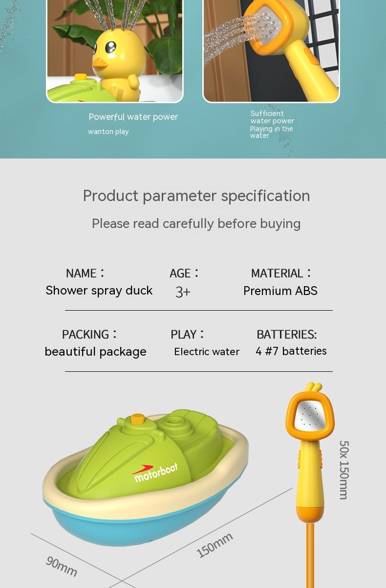 Baby Bath Duck Sprinkler