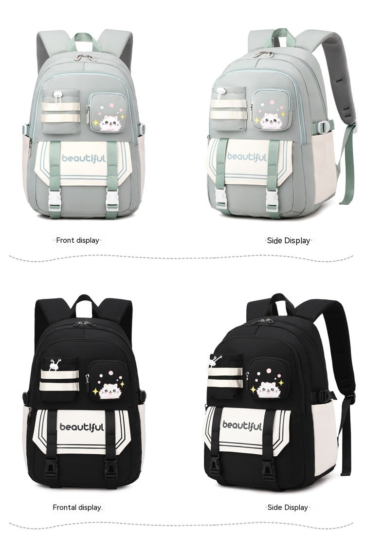 Large Capacity School Backpack For Primary School Girls
