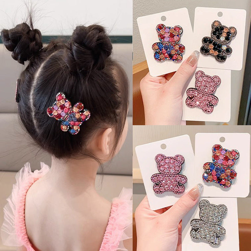 Sweet Bear Hair Clip, Girls' Hair Jewelry