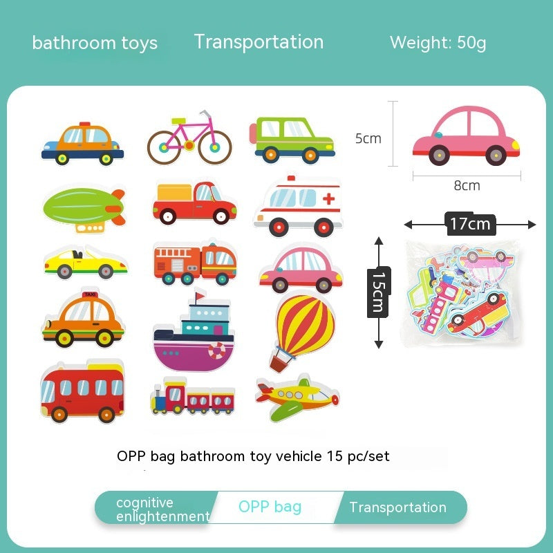 Children's Wall Stickers, Floating Bath And Water Toys