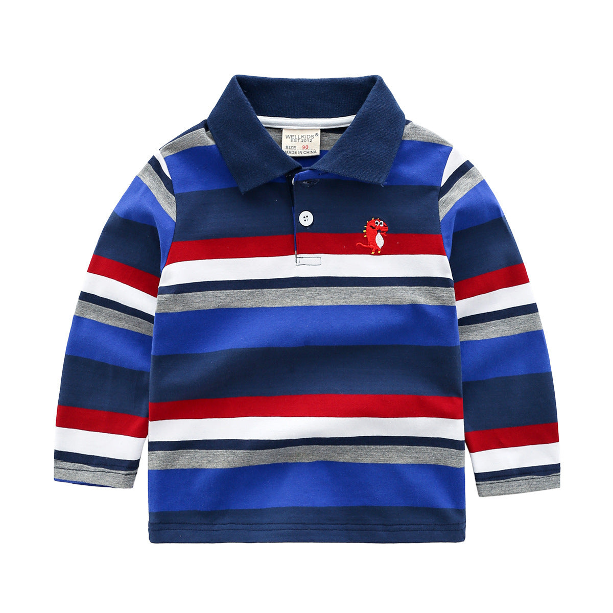 Boys' Striped Long Sleeve T-shirt