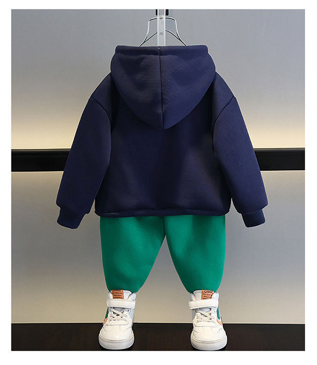 Boys' And Girls' Suit Fashionable Children's Clothing Spring And Autumn Sports Sweater