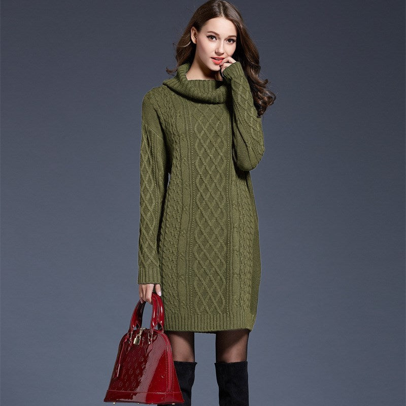 Women's Long Sweater Dress