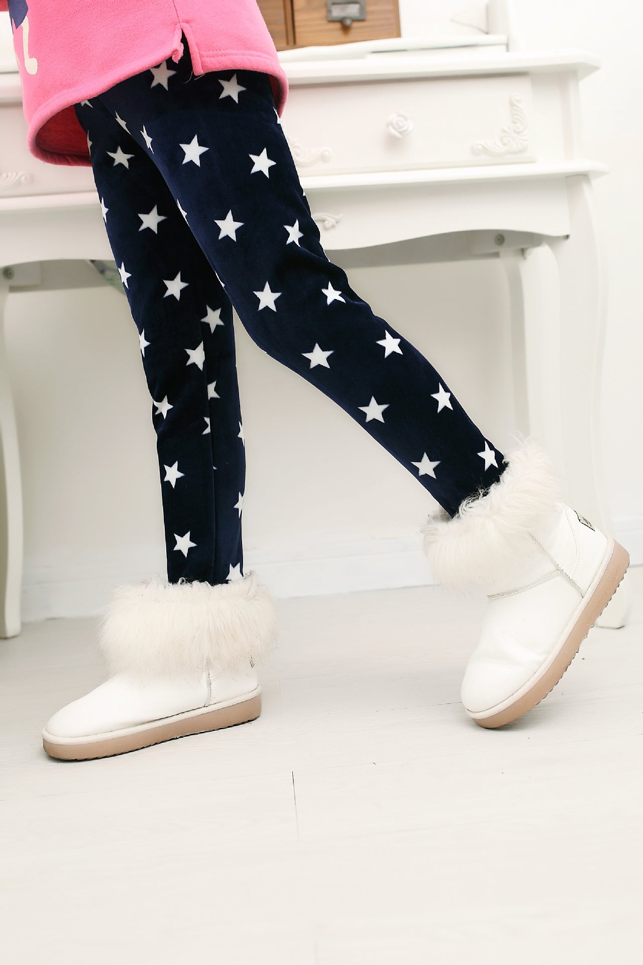 Girls' Winter Warm Leggings