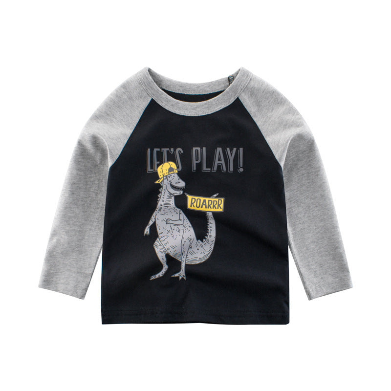 Boys' Long Sleeve Let's Play T-shirt