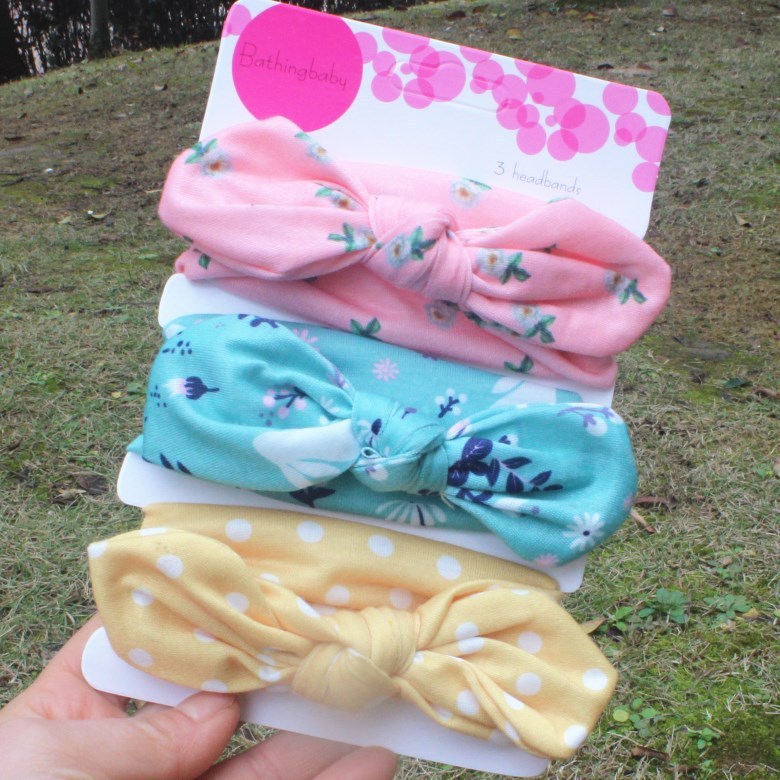 Children's Printed Headband 3pc Set