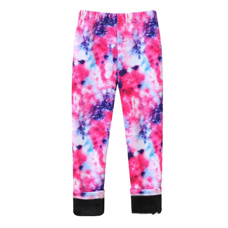Girls' Thin Velvet Leggings In Spring And Autumn