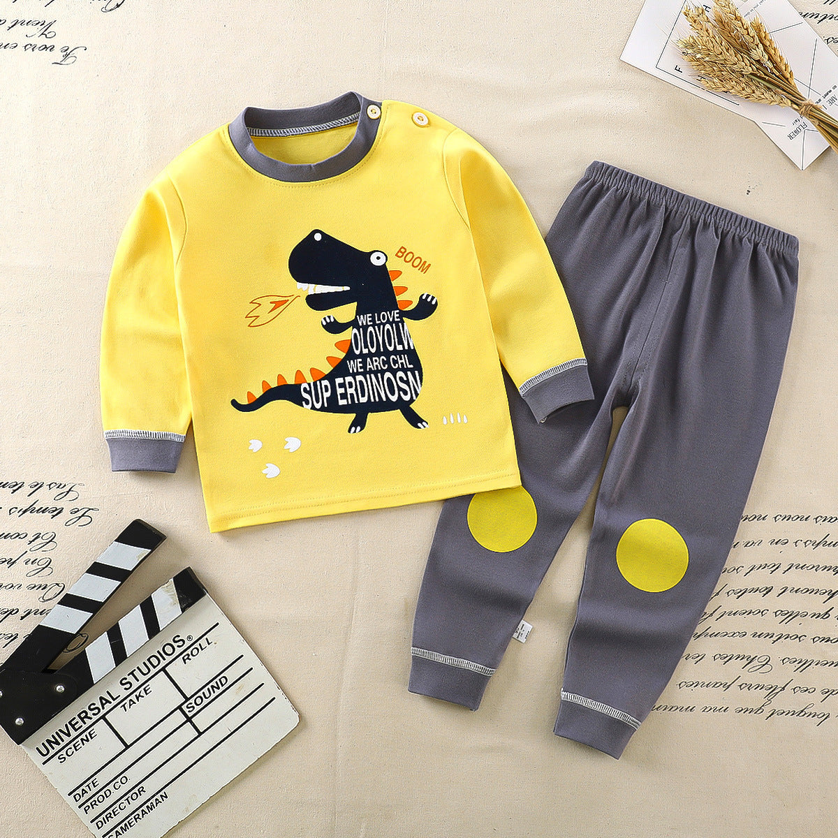 Children's Pure Cotton Pajamas