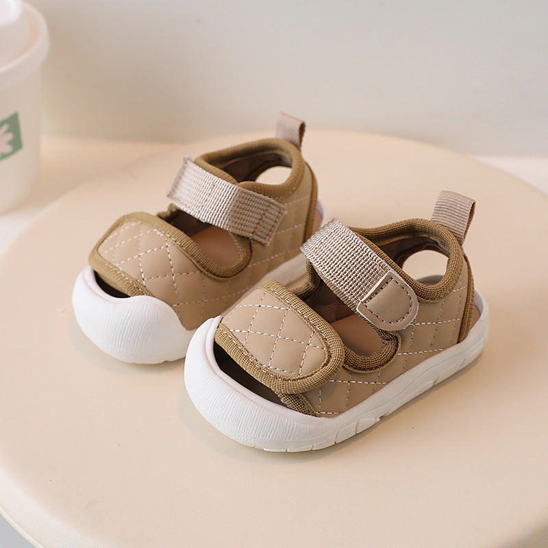 Baby Shoes Closed Toe Sandals Soft Bottom Toddler Shoes