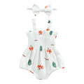 Baby/Toddler Girls' Summer Onesie & Headband 2pc Set