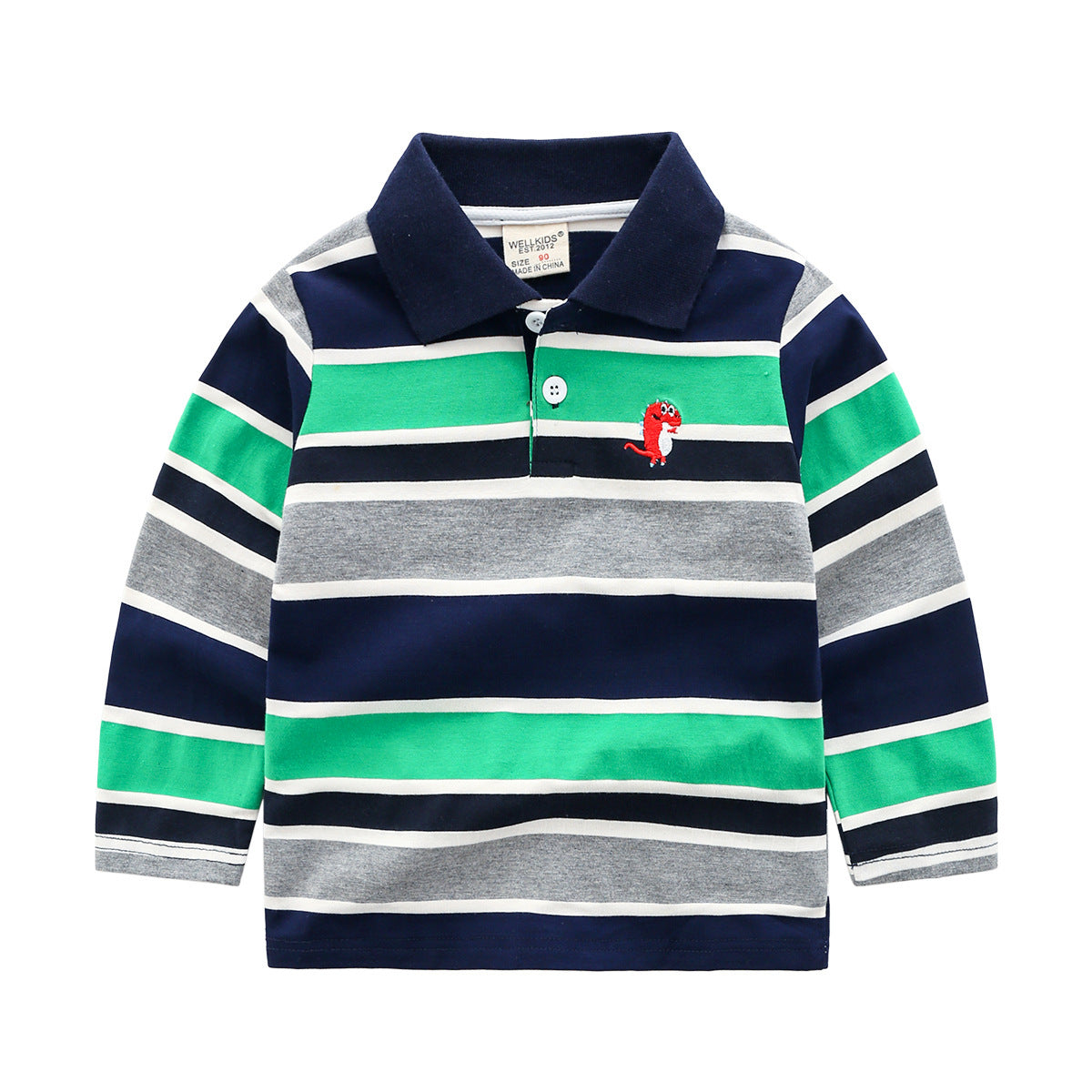 Boys' Striped Long Sleeve T-shirt