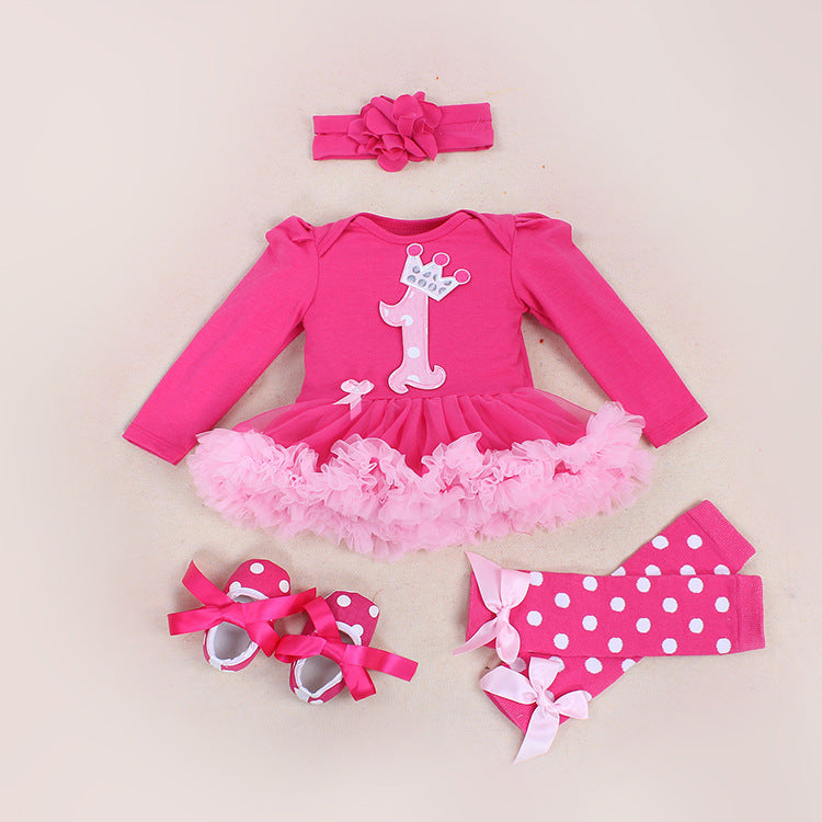 Baby's 1st, 2nd Birthday Party Dress Sets