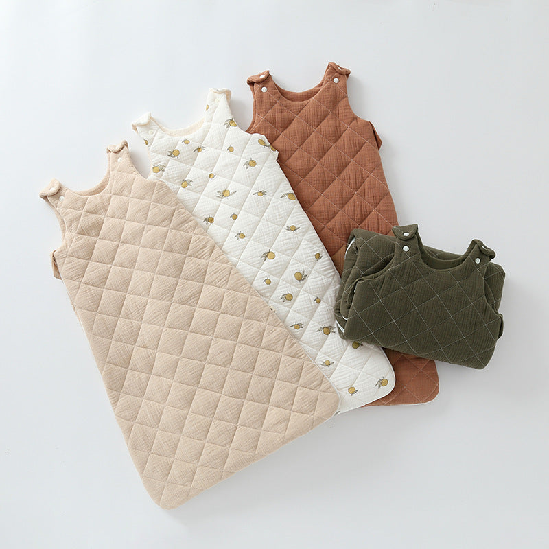 Baby Cotton-padded Sleeping Bag Vest