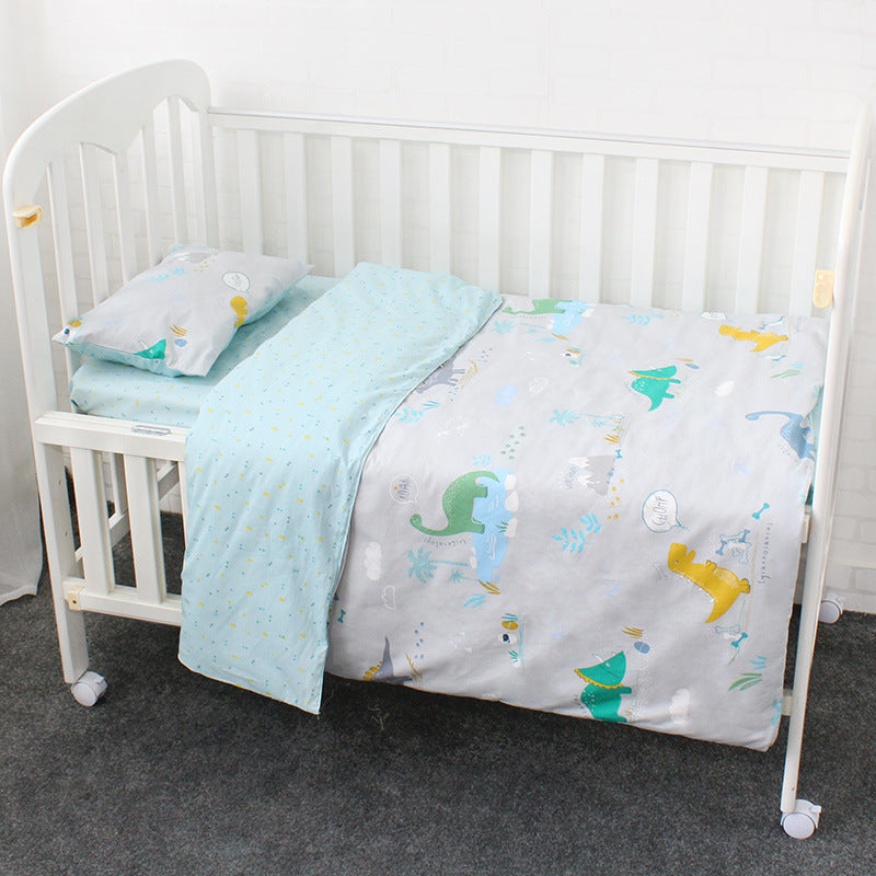 Three-piece Baby Nursery Bedding Set