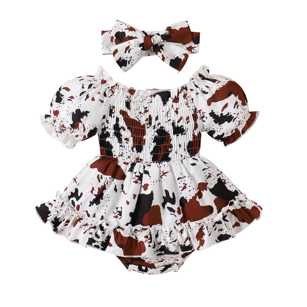 Summer Baby/Toddler Leopard Print Dress