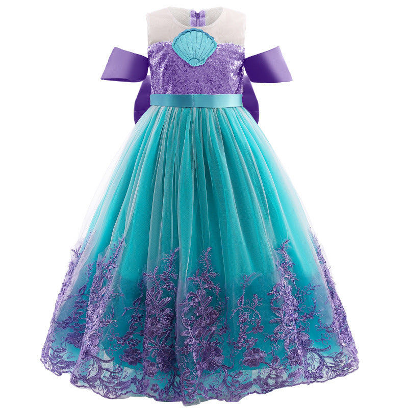 Girls' Lace Princess Dress, Cosplay Dress, Costume Party Dress