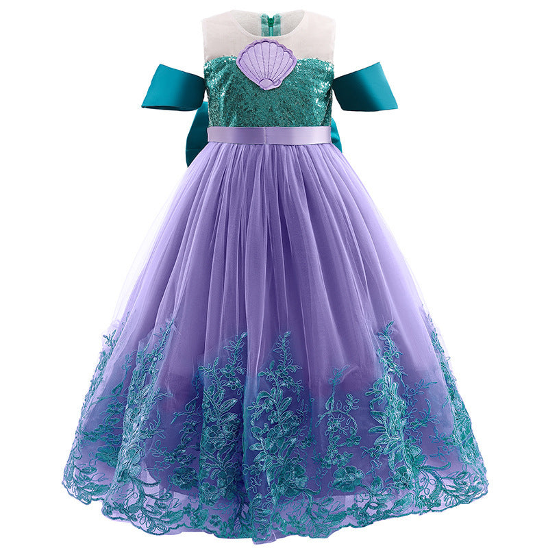 Girls' Lace Princess Dress, Cosplay Dress, Costume Party Dress