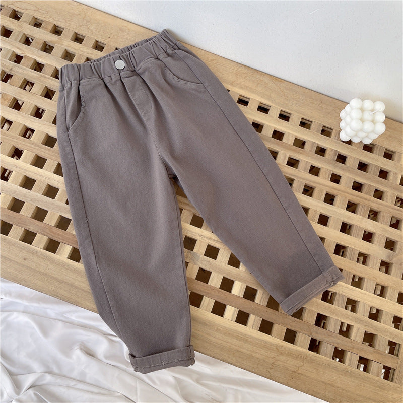 Girls' Harem Loose Casual Pants