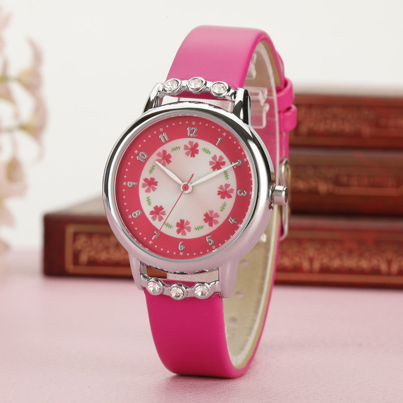 Children's Watch Girl & Boy Waterproof Quartz Watch