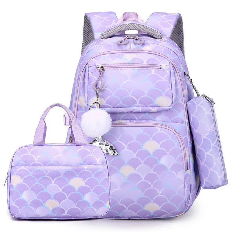 Primary Student School Bag Backpack, Handbag & Pencil Case Set