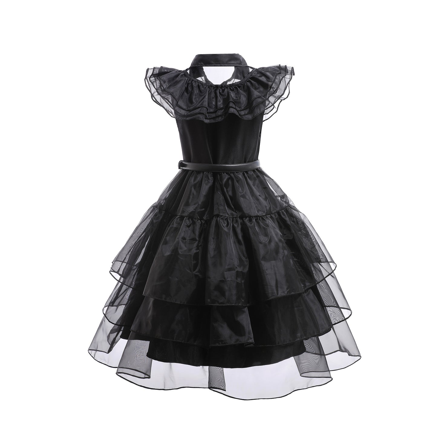 Black Dress Cosplay Clothing Girls