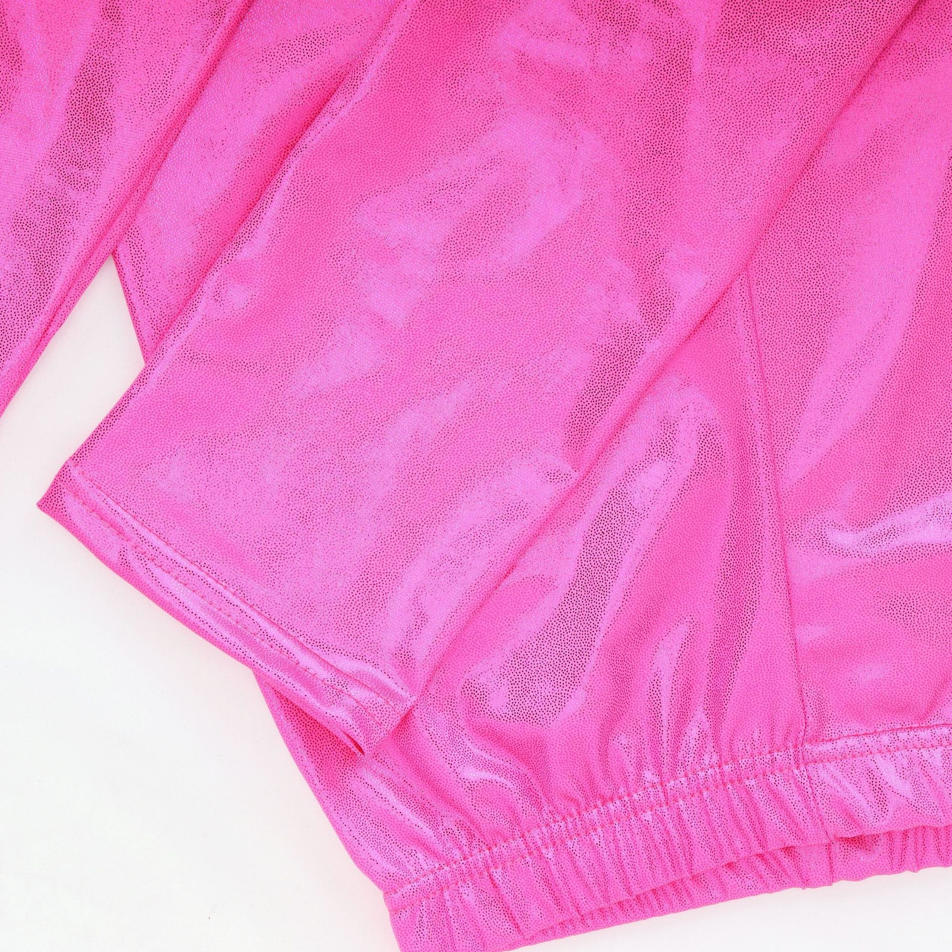 Bright Bronzing Children's Dance High Elastic Breathable Yoga Pants