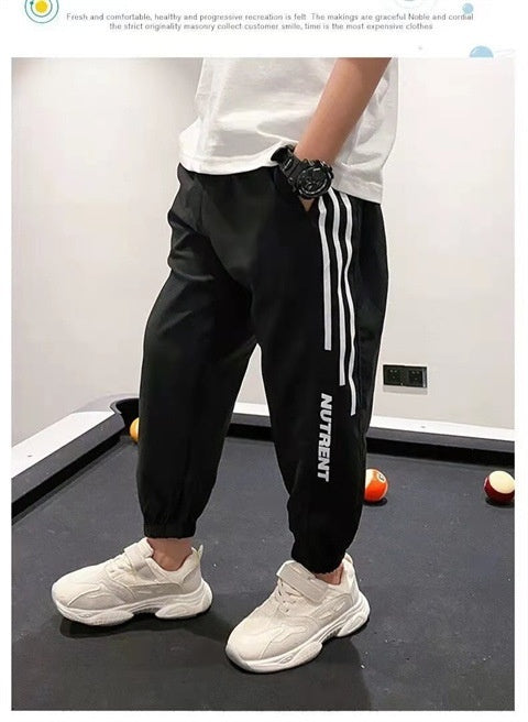 Boys' Ice Silk Summer Sports Quick-drying Pants