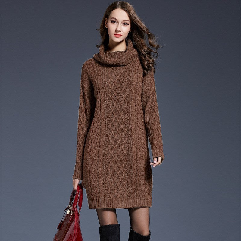Women's Long Sweater Dress