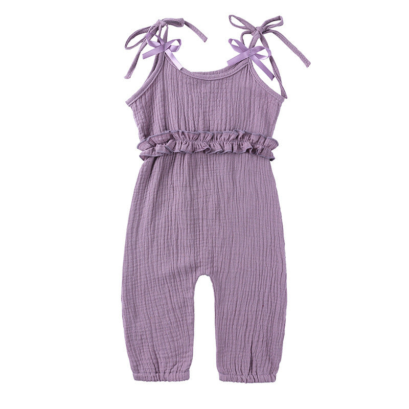 Baby Small Sling Summer Jumpsuit