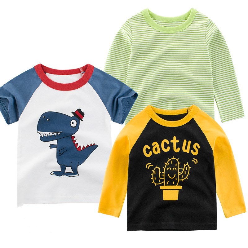 Baby Long Sleeve T-shirt 3 pack