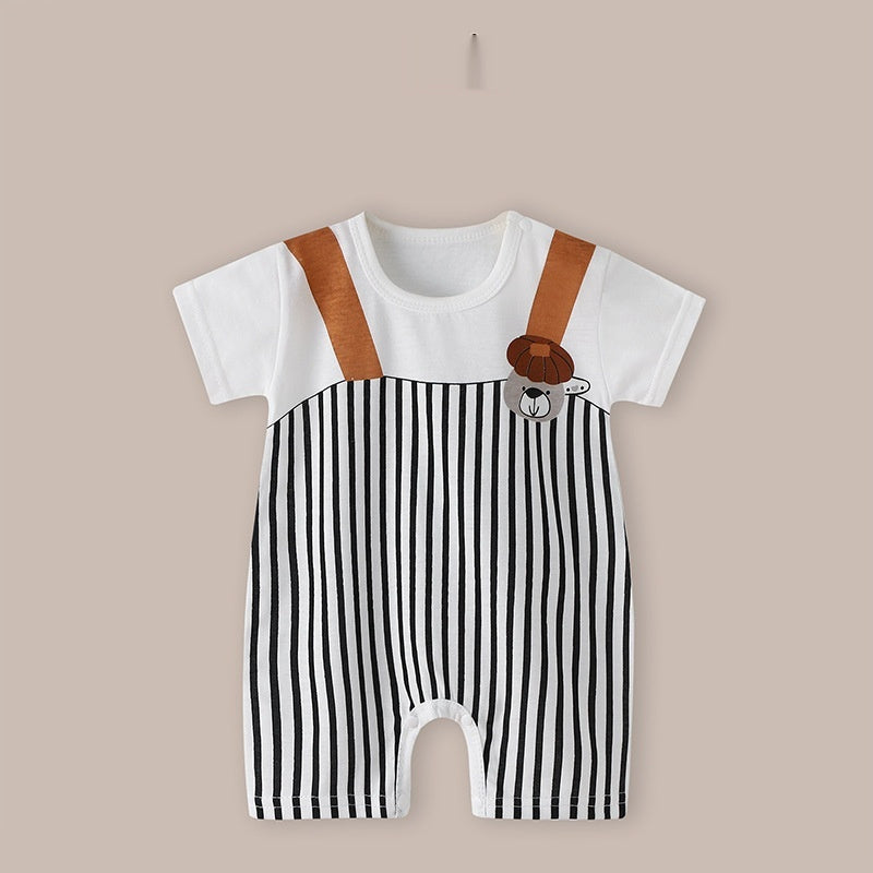 Baby Thin Short Sleeve Newborn Baby Child Jumpsuits Rompers