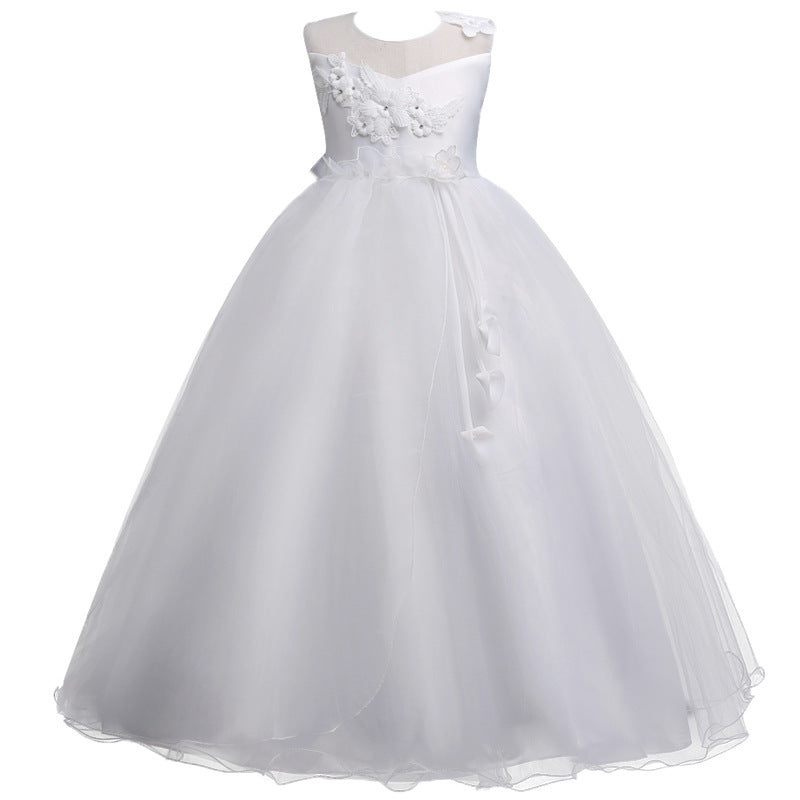 Children's Full Dress, Girls' Princess Dress, Formal Dress