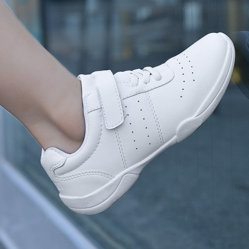 Girls' White Cheerleading Shoes