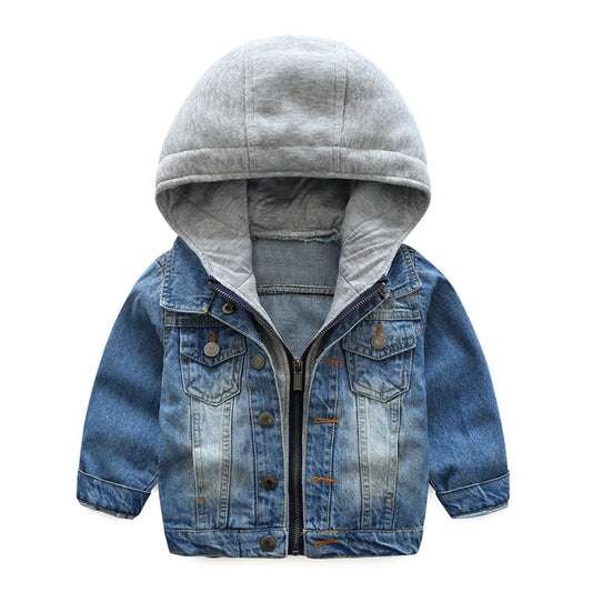 Boys' Soft Washed Denim Jacket