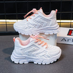 Girls' Sports Mesh Breathable Casual Shoes