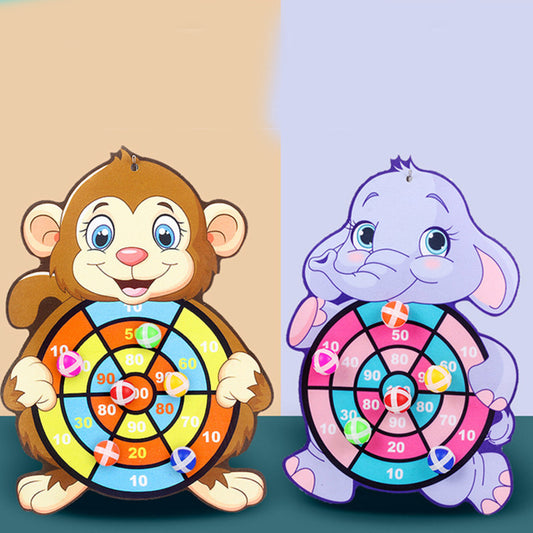 Children's Cartoon Animal Dart Party Game