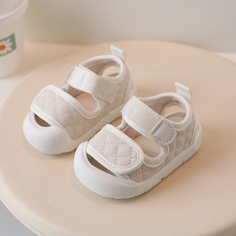 Baby Shoes Closed Toe Sandals Soft Bottom Toddler Shoes