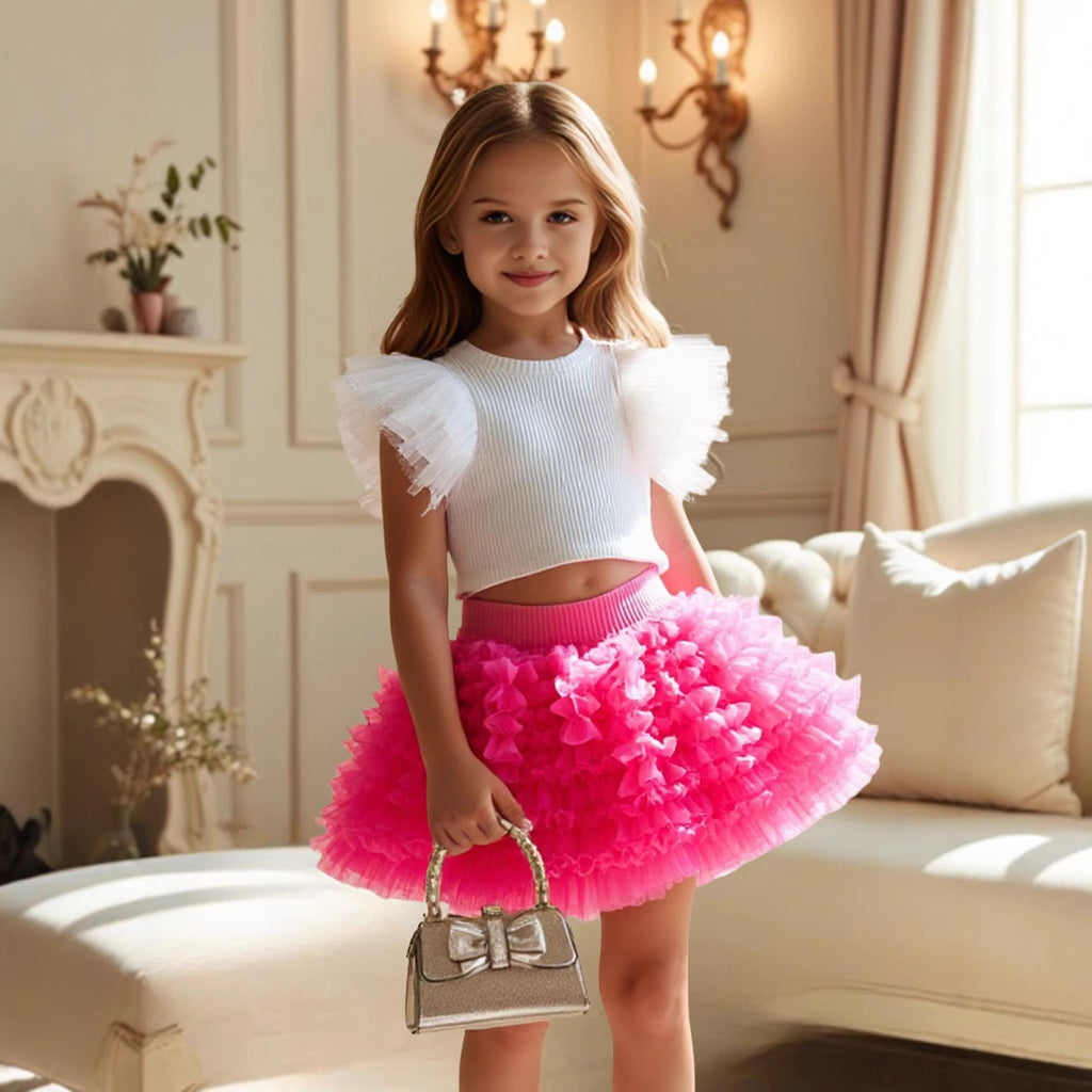 Girls Skirt 2PC Spring Set