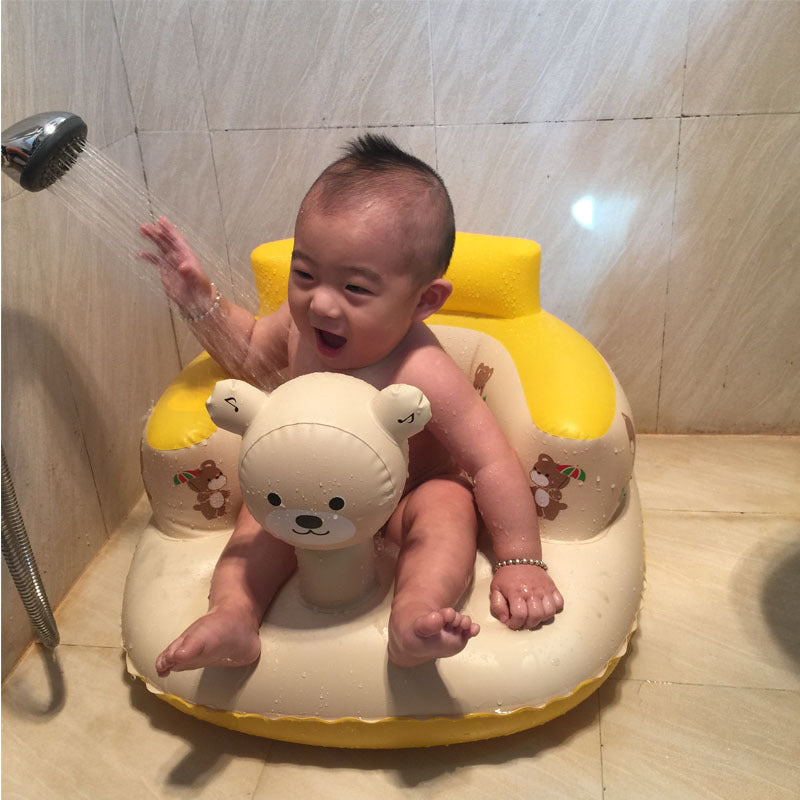 Portable Children's Inflatable Baby Bath Seat