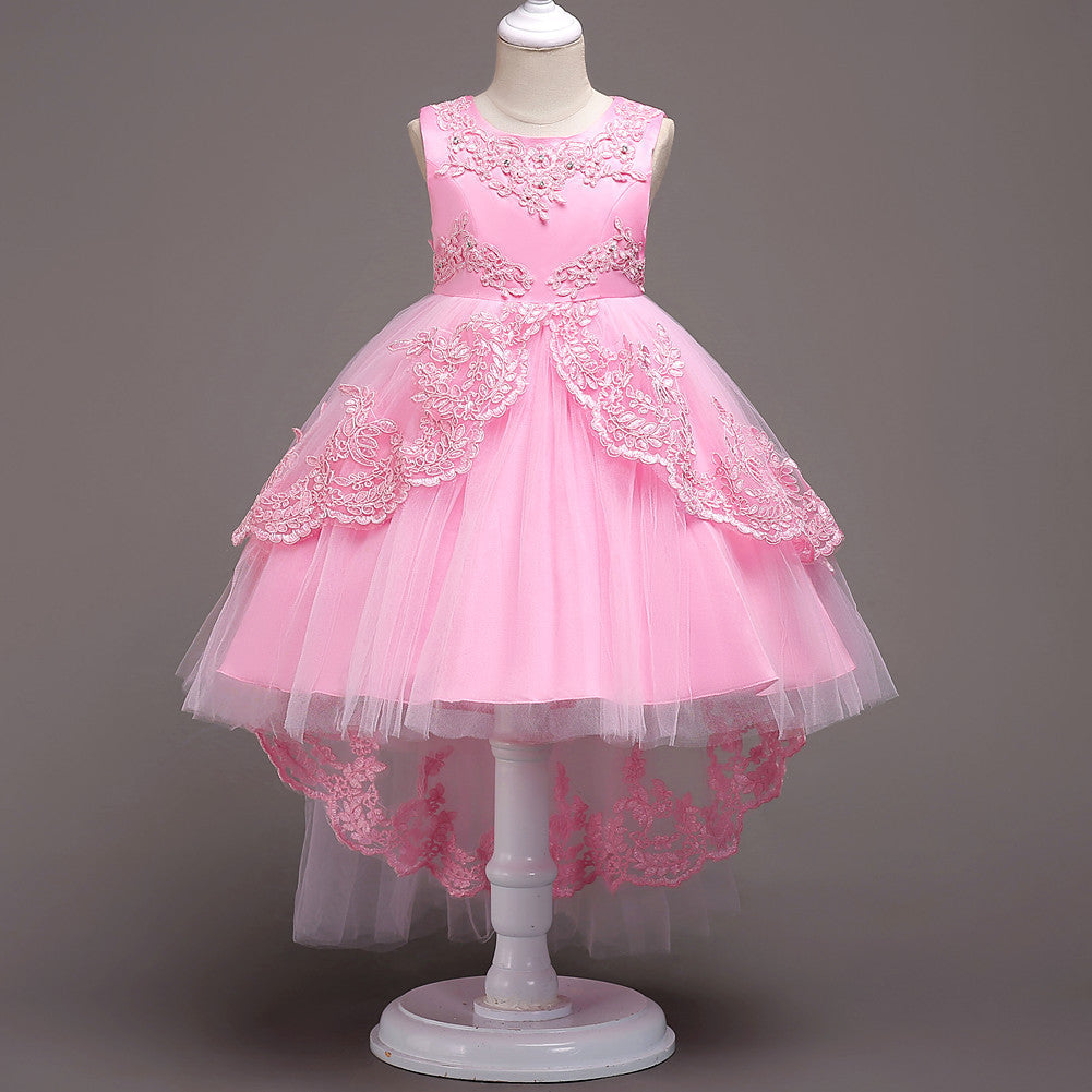 Girls' Princess Party Dress 3-8 yrs. Multiple Colors