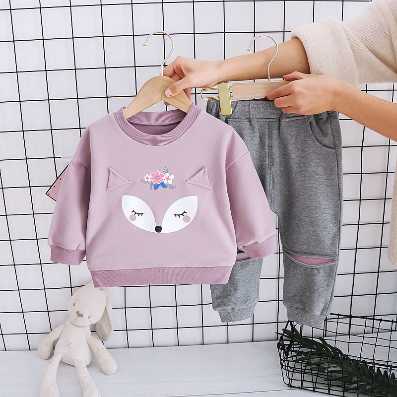 Girls' Fox Tracksuit